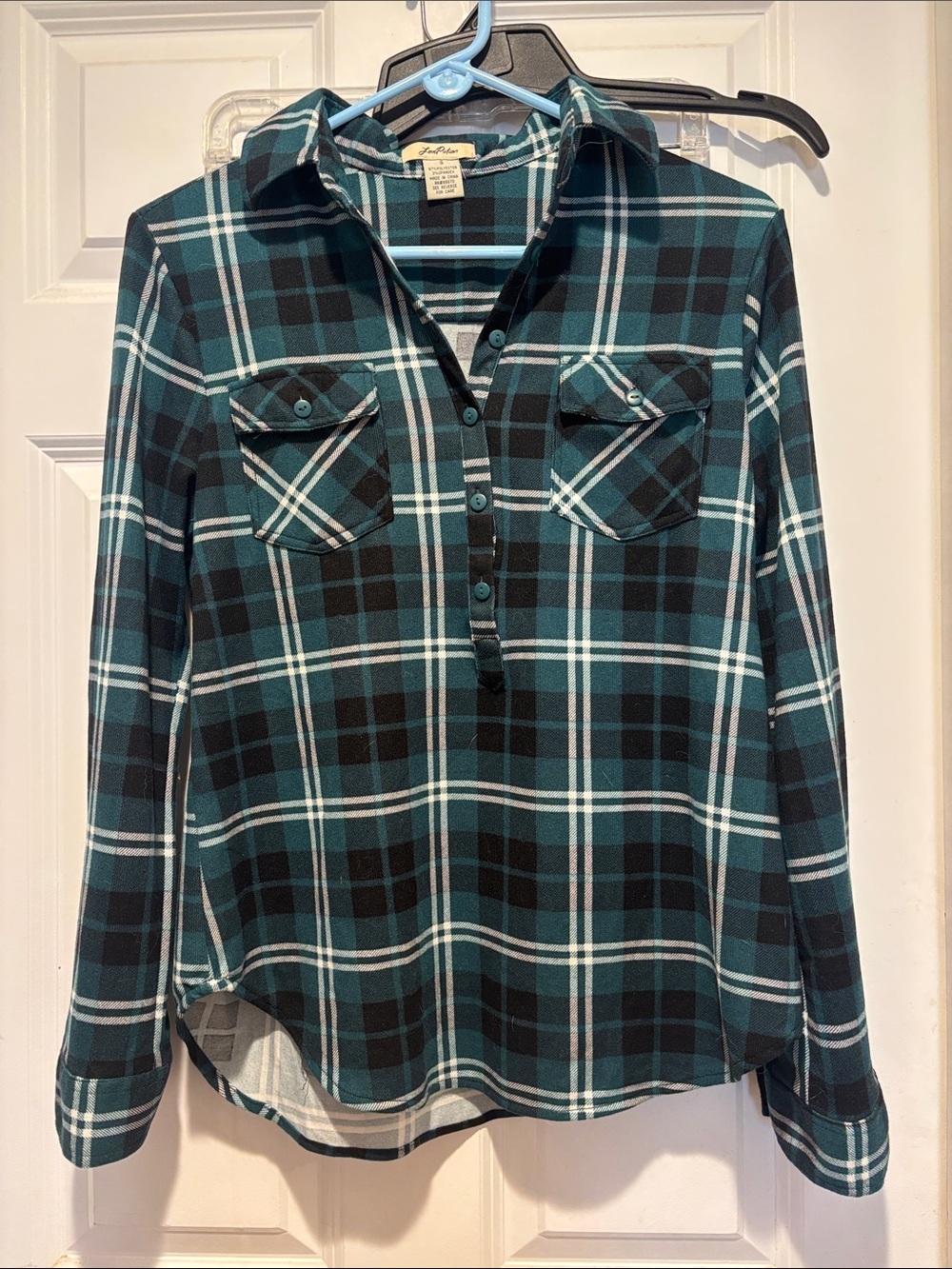 Flannel Pullover